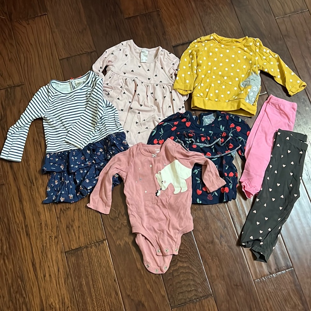 Lot of 9-12 month Girl Clothes